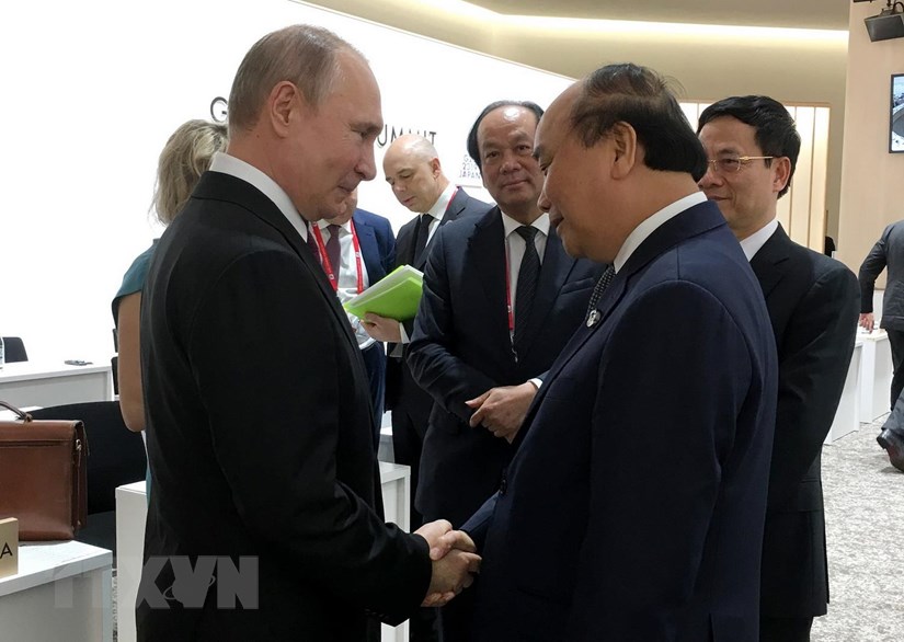 G20: Thủ tướng Nguyễn Xuân Phúc gặp gỡ các nhà lãnh đạo thế giới