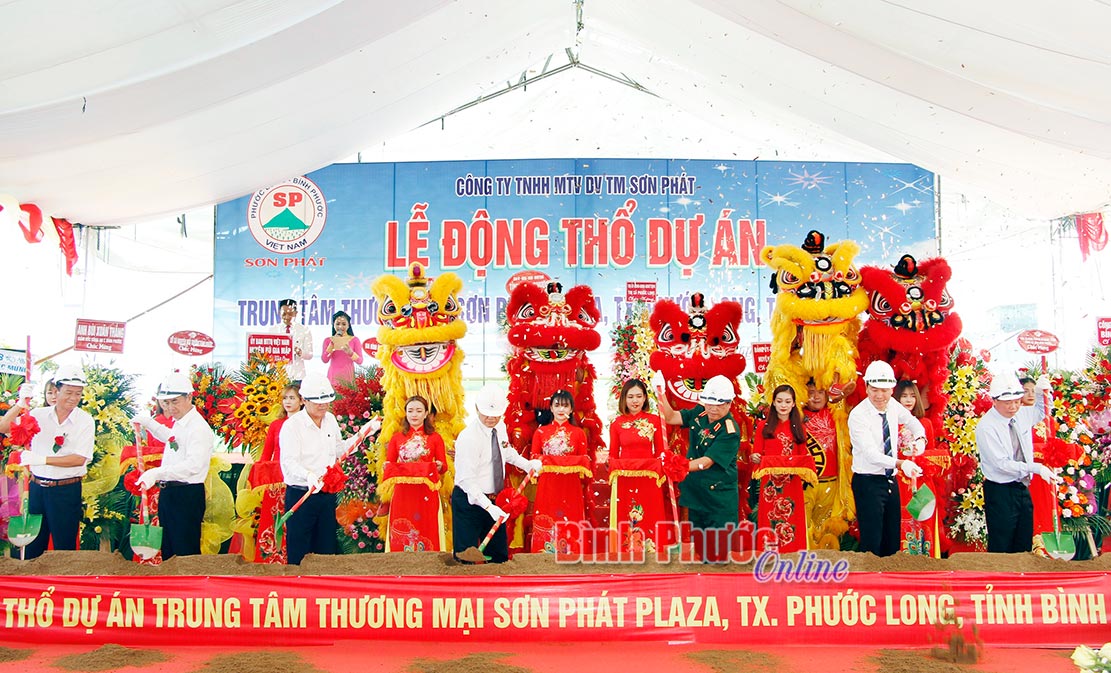 Khởi công Dự án trung tâm thương mại Sơn Phát Plaza