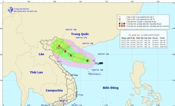 Ap thap nhiet doi manh len thanh bao so 2 voi ten goi MUN hinh anh 1