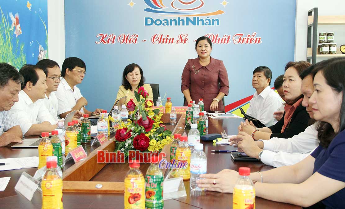 Lãnh đạo tỉnh tiếp doanh nghiệp định kỳ tháng 7