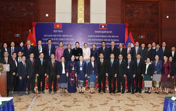 Viet-Lao trao doi ve chinh sach phap luat trong giao duc nghe nghiep hinh anh 2