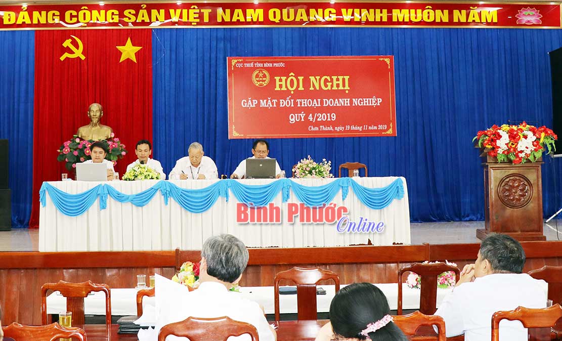 Cục Thuế đối thoại với doanh nghiệp