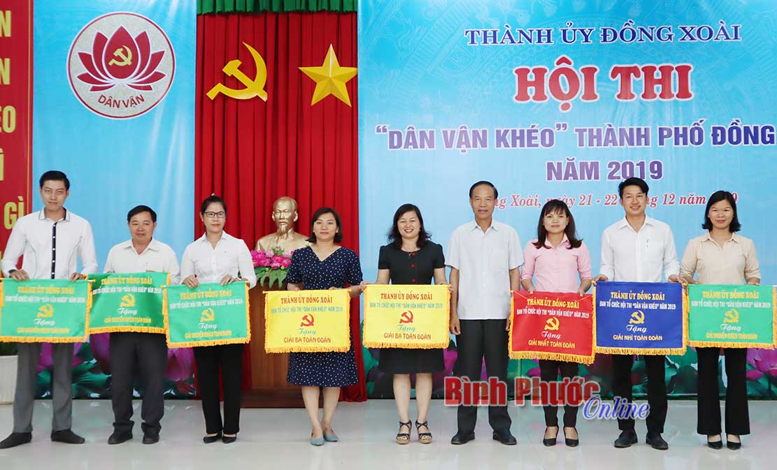 Phường Tân Xuân nhất hội thi “Dân vận khéo”