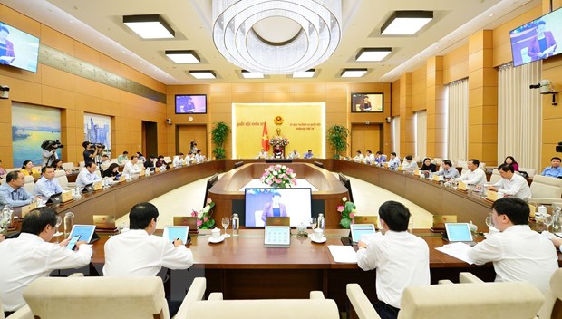 Khai mac Phien hop thu 38 cua Uy ban Thuong vu Quoc hoi hinh anh 1