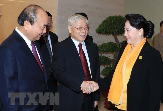 Phat bieu cua Tong Bi thu tai Hoi nghi Chinh phu voi cac dia phuong hinh anh 4