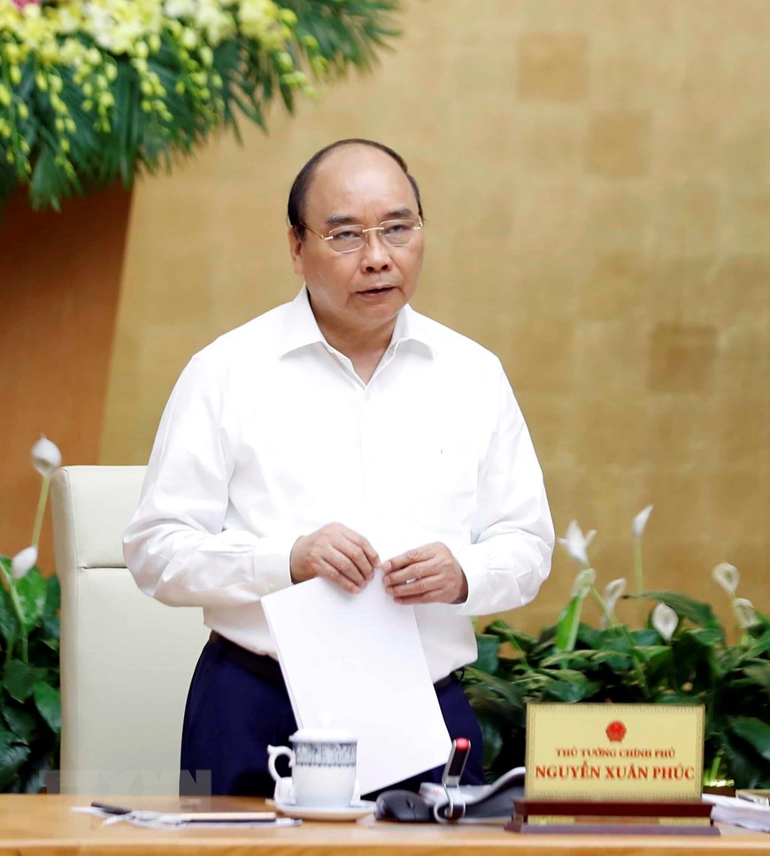  Thủ tướng Nguyễn Xu&acirc;n Ph&uacute;c ph&aacute;t biểu. (Ảnh: Thống Nhất/TTXVN)