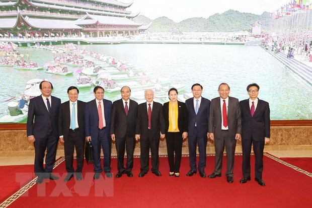 Phat bieu cua Tong Bi thu tai Hoi nghi Chinh phu voi cac dia phuong hinh anh 3