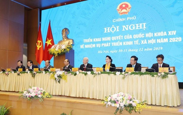 Phat bieu cua Tong Bi thu tai Hoi nghi Chinh phu voi cac dia phuong hinh anh 1