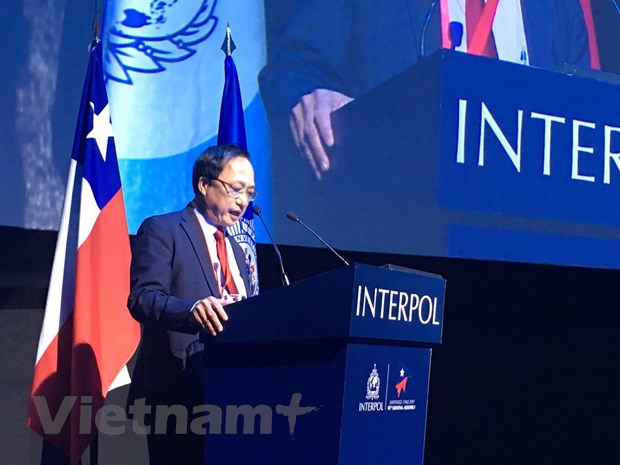 Viet Nam tham du ky hop lan thu 88 Dai hoi dong Interpol hinh anh 1
