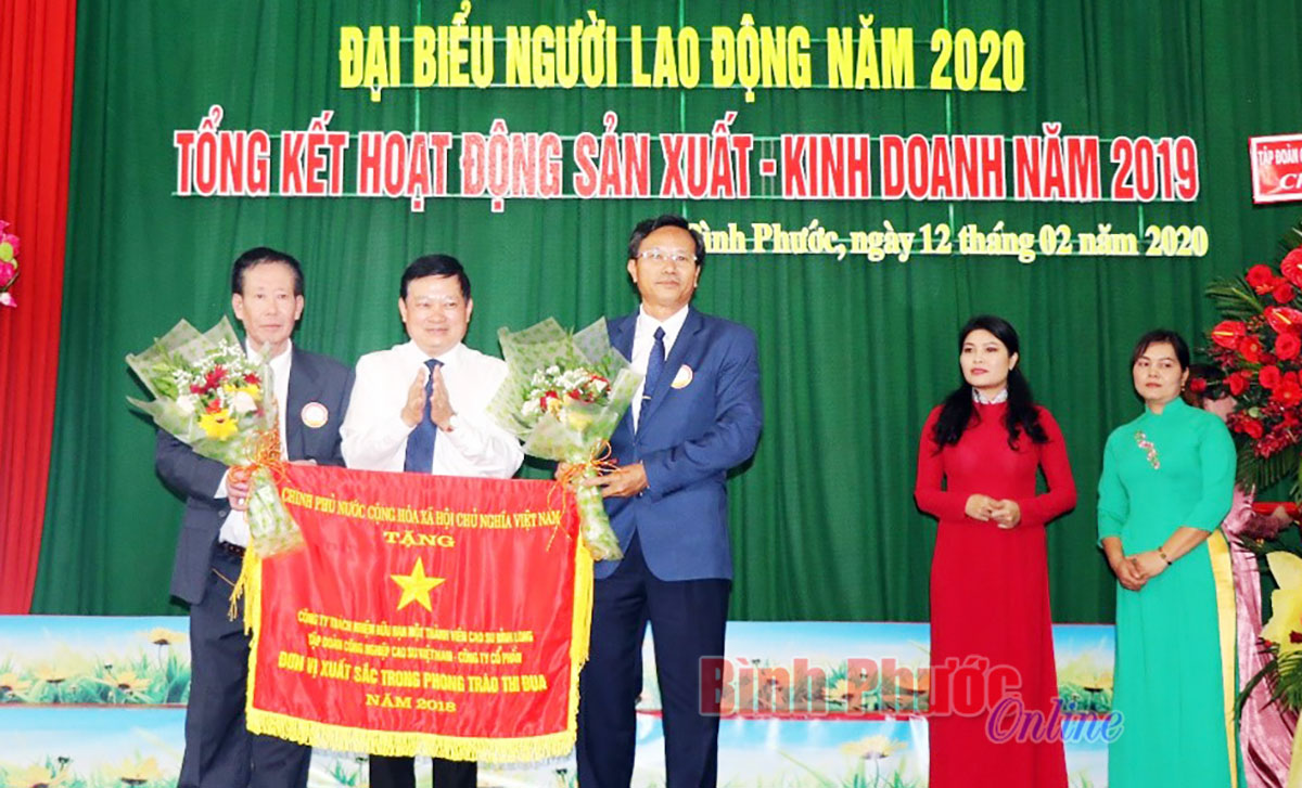 Cao su Bình Long phấn đấu đạt tổng doanh thu hơn 830 tỷ đồng