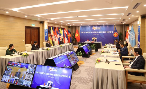 Tuyên bố của Hội nghị Cấp cao đặc biệt ASEAN+3 về ứng phó COVID-19 hình ảnh 1 Tuyen bo cua Hoi nghi Cap cao dac biet ASEAN+3 ve ung pho COVID-19 hinh anh 1