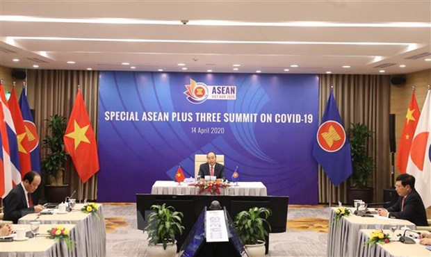 Hoi nghi Cap cao ASEAN, ASEAN+3 thu hut chu y cua truyen thong quoc te hinh anh 1
