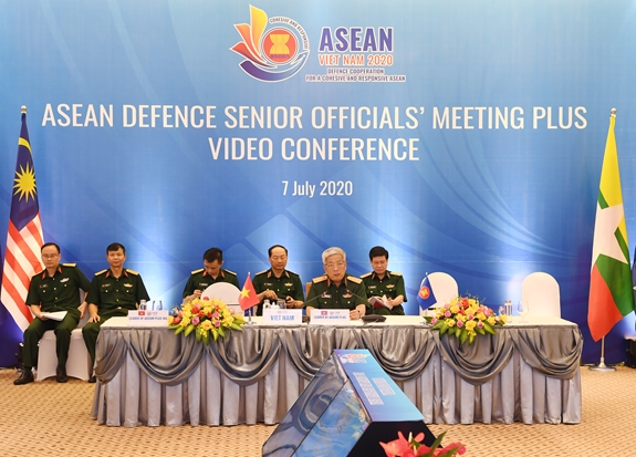 Hội nghị trực tuyến Quan chức Quốc phòng cấp cao ASEAN mở rộng