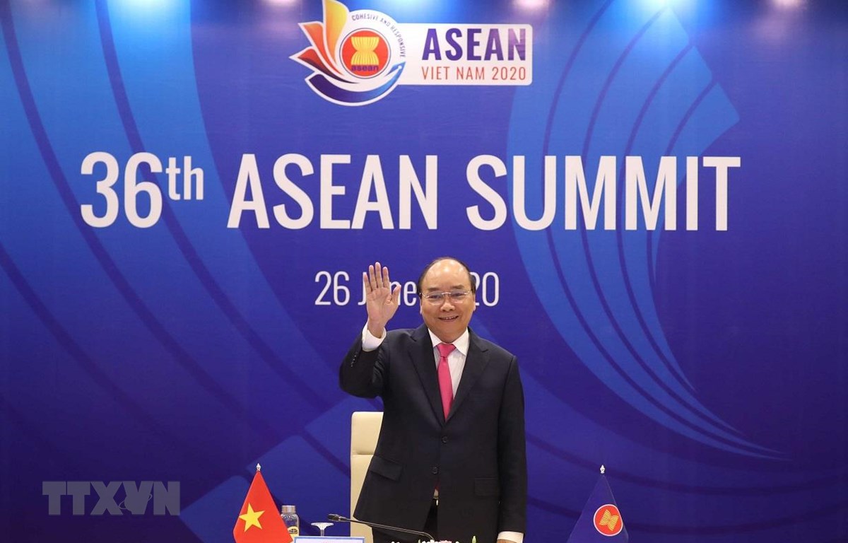 Việt Nam đã tổ chức thành công hội nghị cấp cao ASEAN lần thứ 36 theo hình thức trực tuyến trong bối cảnh dịch COVID-19 vẫn diễn biến phức tạp. (Ảnh: Thống Nhất/TTXVN)