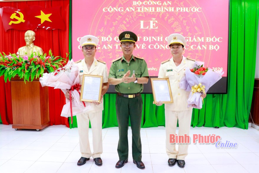 Bổ nhiệm lãnh đạo phòng Cảnh sát hình sự