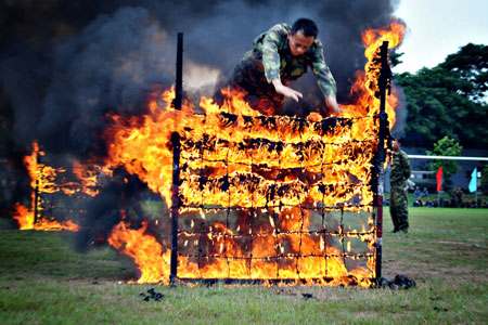 Vượt tường lửa, một trong những b&agrave;i khởi động n&acirc;ng cao để r&egrave;n luyện &yacute; ch&iacute;.