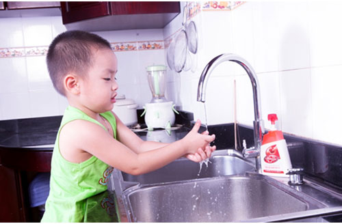 Gần 90% người Việt không rửa tay trước khi ăn