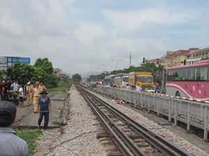 Băng ngang đường sắt, một công nhân thiệt mạng