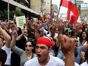Biểu tình tiếp diễn tại Lebanon, Morocco và Syria