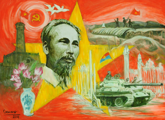  Điện Biên Phủ qua những tác phẩm nghệ thuật hội họa 