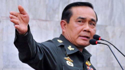 [Video] Quân đội Thái Lan tuyên bố tình trạng thiết quân luật