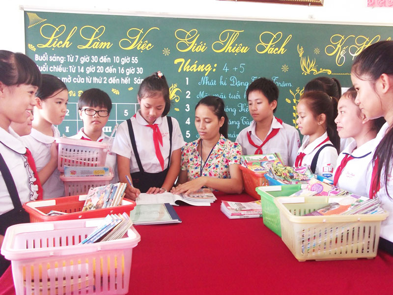 Giải pháp khơi dậy đam mê đọc sách ở nhà trường