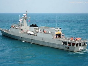 Tàu hải quân Hoàng gia Thái Lan thăm Hải Phòng 