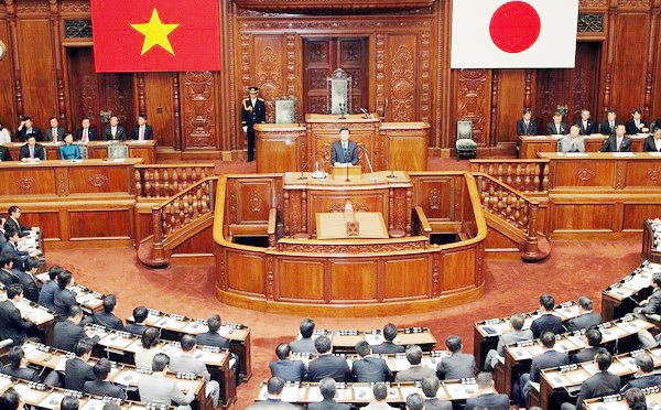 Chủ tịch nước ph&aacute;t biểu trước Quốc hội Nhật Bản