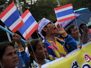 Thái: Nổ lựu đạn tại cuộc biểu tình của "áo vàng"