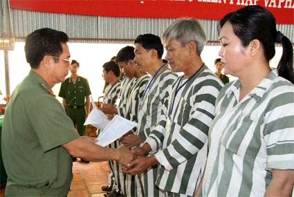 Trại tạm giam C&ocirc;ng an tỉnh v&agrave; trại giam Tống L&ecirc; Ch&acirc;n