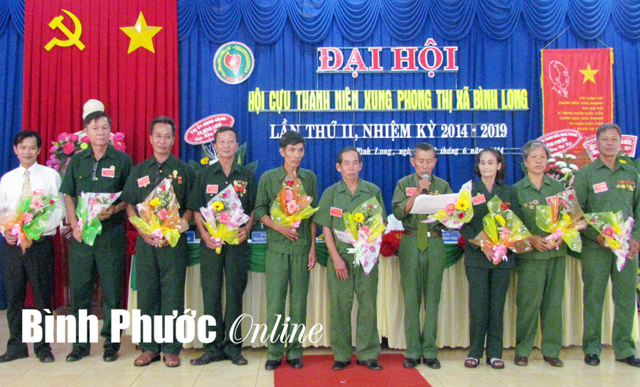 Đại hội cựu thanh ni&ecirc;n xung phong thị x&atilde; B&igrave;nh Long