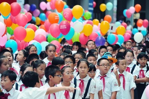 Năm học 2014-2015: Tựu trường sớm nhất vào ngày 1-8