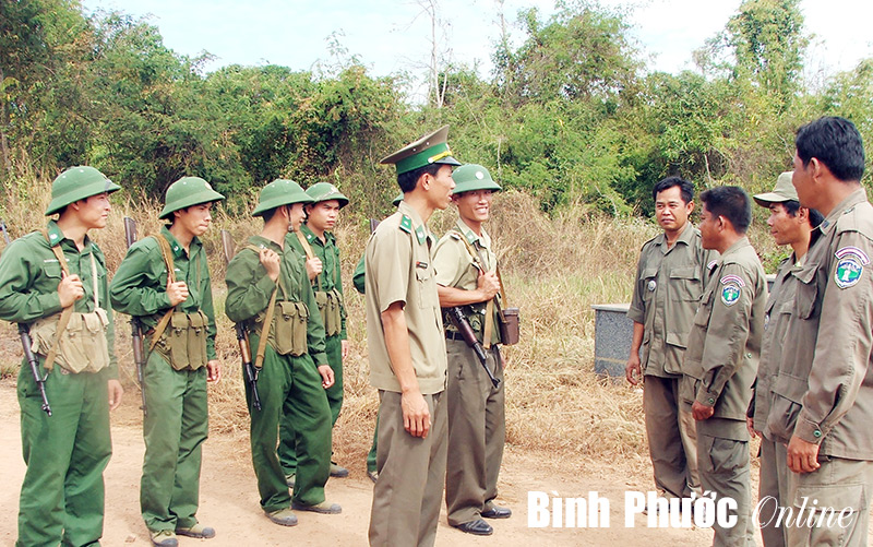 Bộ đội bi&ecirc;n ph&ograve;ng B&igrave;nh Phước kỷ niệm 39 năm ng&agrave;y th&agrave;nh lập