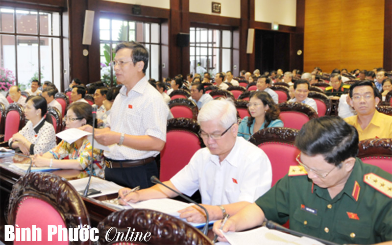 Đo&agrave;n đại biểu Quốc hội tỉnh: Chất vấn c&aacute;c th&agrave;nh vi&ecirc;n Ch&iacute;nh phủ