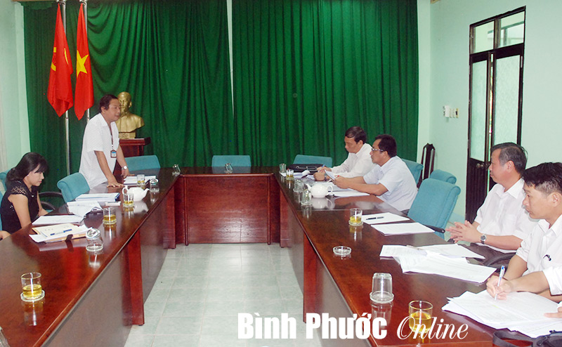 HĐND tỉnh giám sát quản lý tài sản c&ocirc;ng tại Đài PT-TH Bình Phước