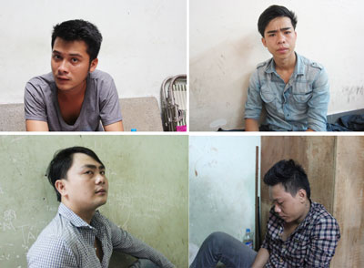 Bắt nh&oacute;m lừa đảo b&aacute;n điện thoại tr&ecirc;n mạng