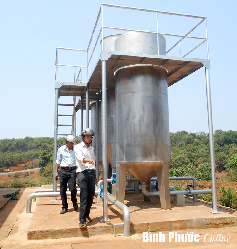 Nước sạch về nhà: Người dân ở Bù Gia Mập không còn khát