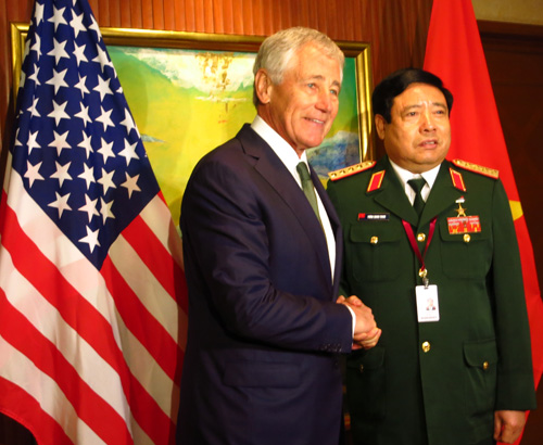 Việt Nam, Mỹ c&ugrave;ng tiếng n&oacute;i về vấn đề biển Đ&ocirc;ng