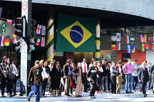 Sao Paulo rộn ràng trước giờ khai mạc World Cup 2014