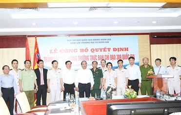 Thành l&acirc;̣p Văn phòng thường trực Ban chỉ đạo 389 qu&ocirc;́c gia