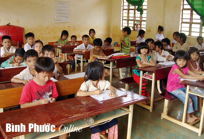 Toàn tỉnh có 40 trường tiểu học đạt chuẩn quốc gia