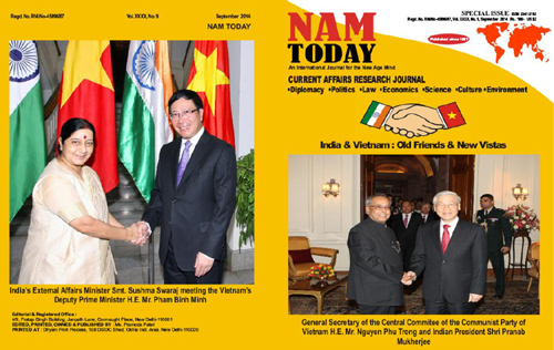 Tạp chí Ấn Độ ra chuyên đề đặc biệt về quan hệ Ấn -Việt