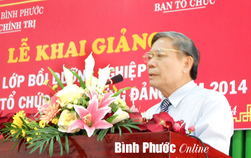 155 học vi&ecirc;n tham gia lớp Bồi dưỡng tổ chức - x&acirc;y dựng Đảng