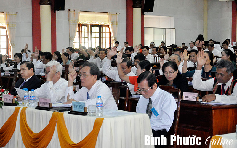 B&ecirc;́ mạc kỳ họp thứ 9 HĐND tỉnh khóa VIII