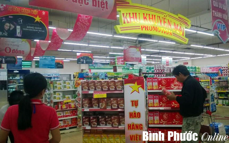 Coopmart Đồng Xoài khuyến mãi chương trình “Tự hào hàng Việt”