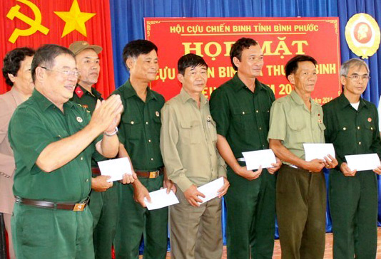 Họp mặt cựu chiến binh ti&ecirc;u biểu 2014