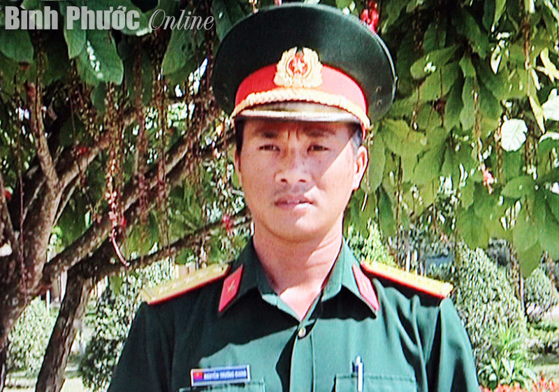 Đại úy Nguyễn Trường Giang: Cán bộ tiểu đoàn năng động