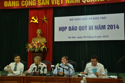 Bộ GD-ĐT trả lời các câu hỏi về một kỳ thi chung