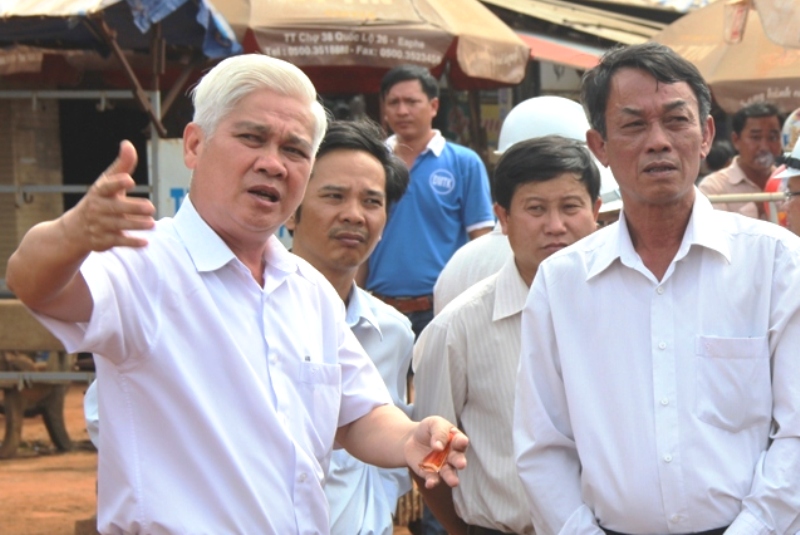 Đến 15-10, phải giải phóng xong mặt bằng tuyến đường Đồng Xoài - Cây Chanh