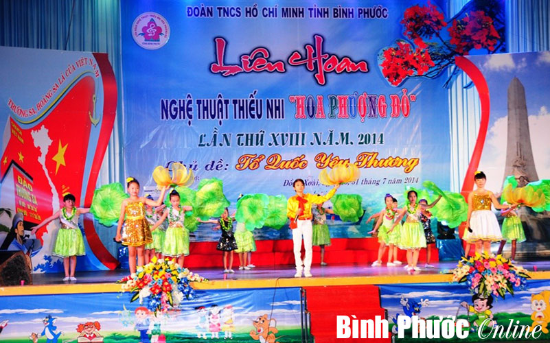Phước Long nhất toàn đoàn liên hoan Hoa phượng đỏ lần thứ 18